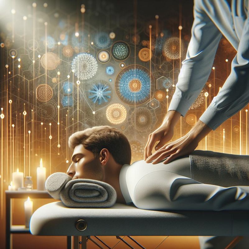 Массаж горячими камнями